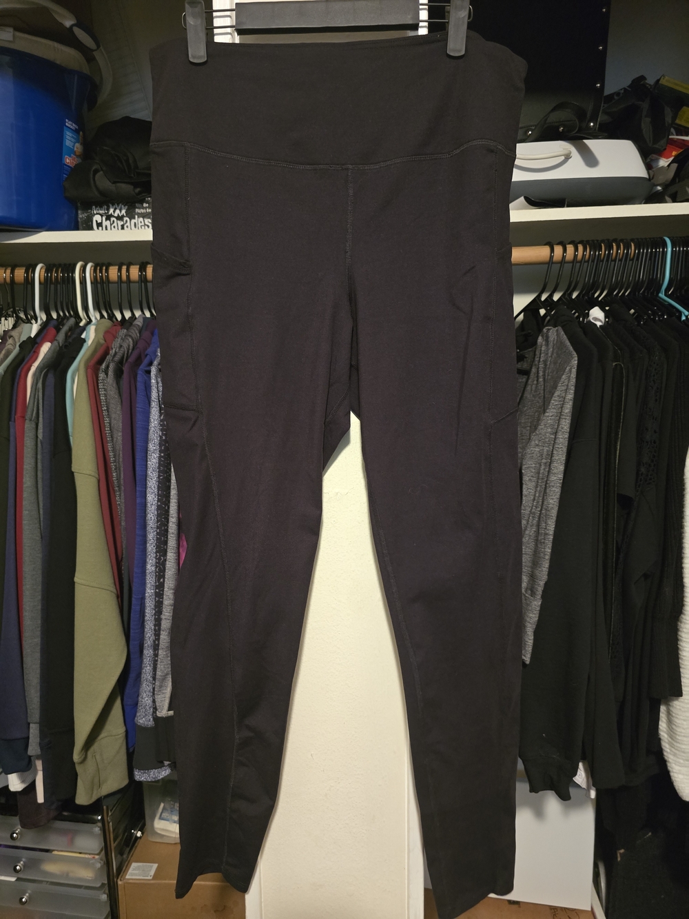 SO NWOT Black High-Rise Leggings With Pockets